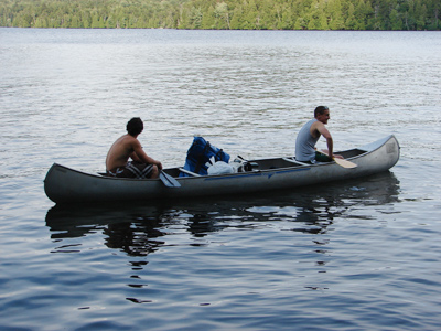 adirondack image canoers